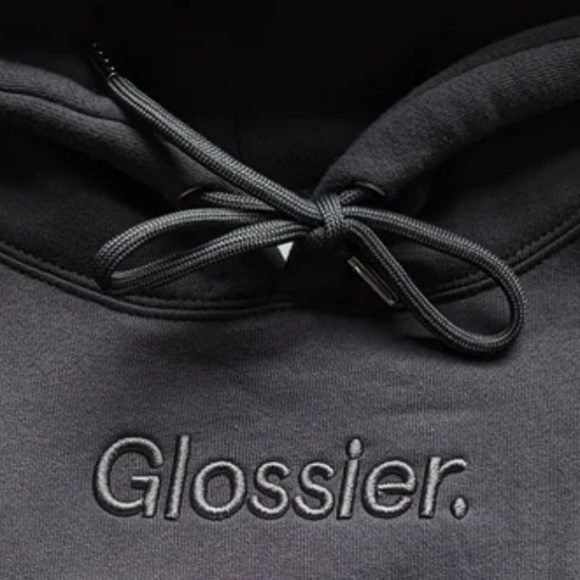 Glossier soho hoodie graphite large NWT - Picture 10 of 10